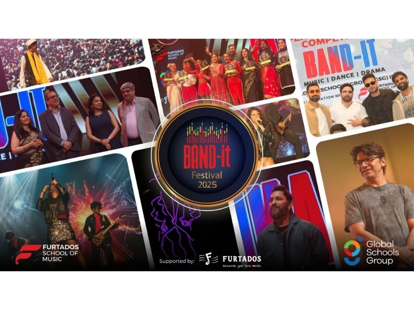 FSM x GSG Band-It 2025 Grand Finale Celebrates India’s Young Performing Arts Talent with Star-Studded Evening