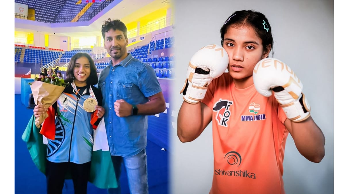 आज Bronze, कल Gold, इंदौर की आर्या ने किया भारत का नाम MMA में रोशन।