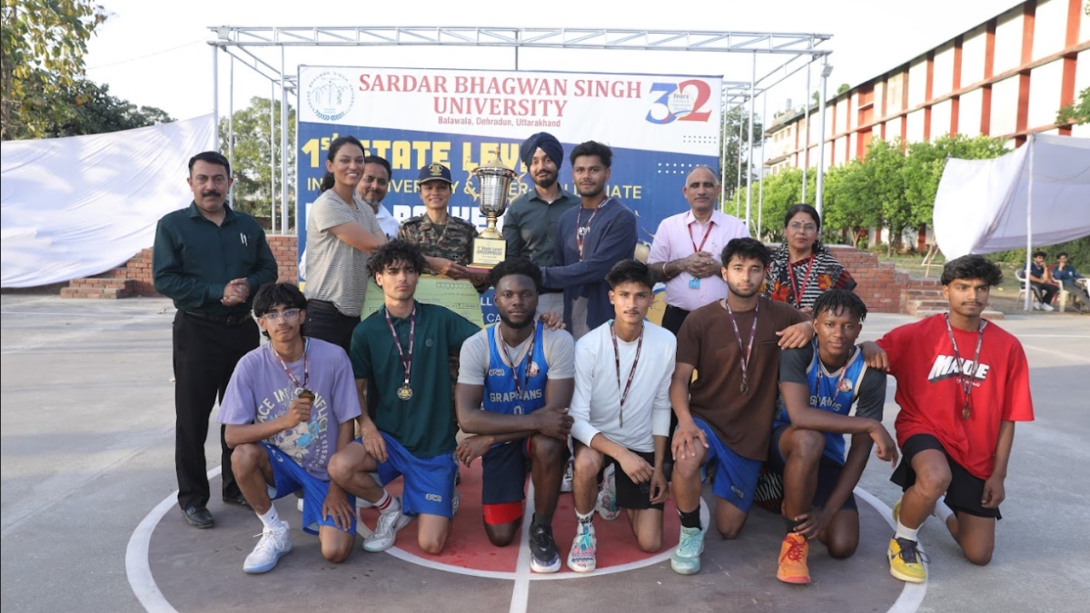 SBS University ने की State Basketball Tournament की मेजबानी
