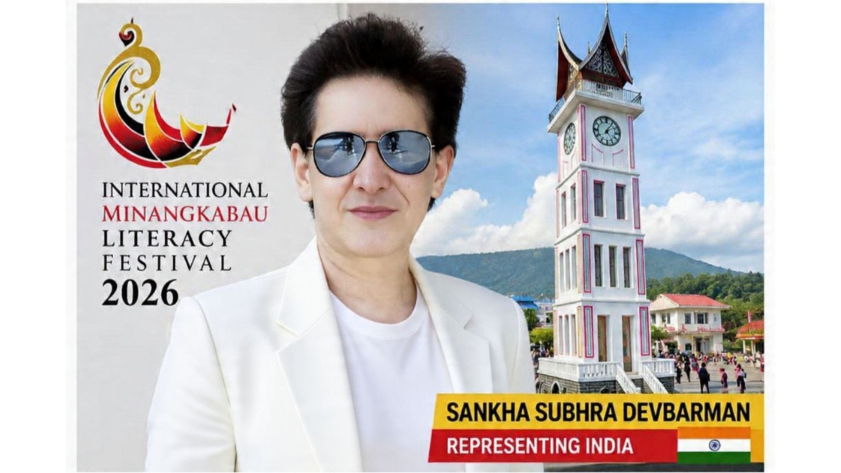Northeast India’s Poet Sankha Subhra Devbarman to Represent India at International Minangkabau Literacy Festival 2026 in Indonesia