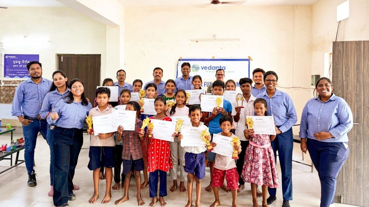 Vedanta Aluminium Engages Over 600 Students Through Summer Camps in Jamkhani & Ghogharpalli