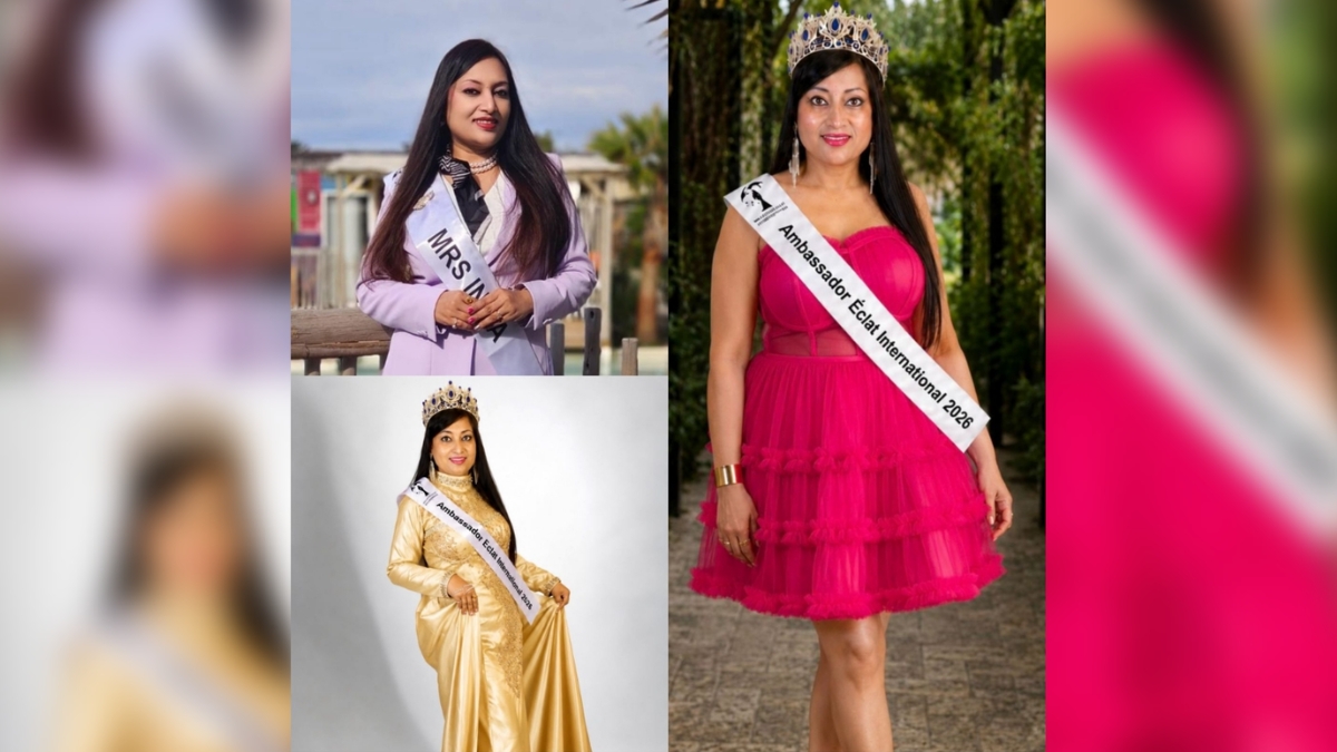 Monomita Ghosh Sharma Wins Prestigious Titles at Miss and Mrs Eclat International Pageant 2026