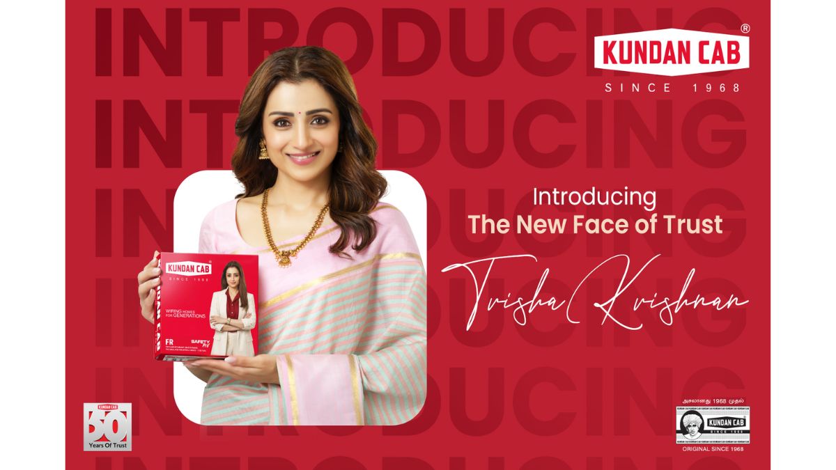 When Legacy meets legacy: Kundan Cab Welcomes Trisha Krishnan as Brand Ambassador