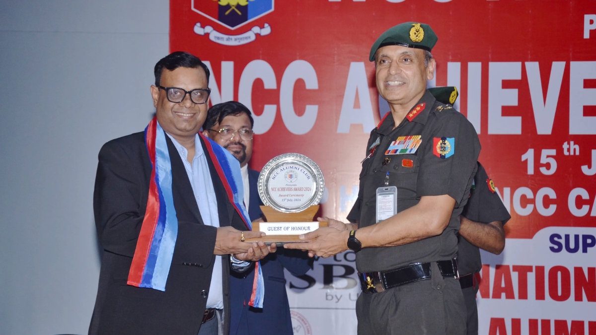 NCC Alumni Club Honours Krishna Mohan for His Notable Contribution to Ayurveda and Commitment to Nation-Building