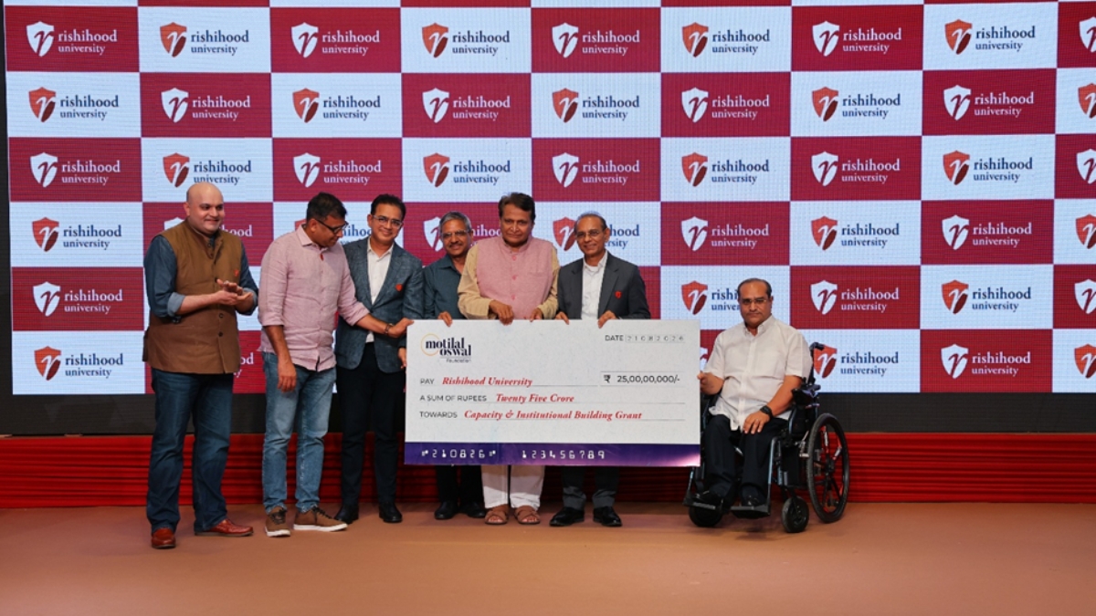 Motilal Oswal Foundation commits Rs 25 Crore to Rishihood University in first-of-its-kind Institution-Building grant