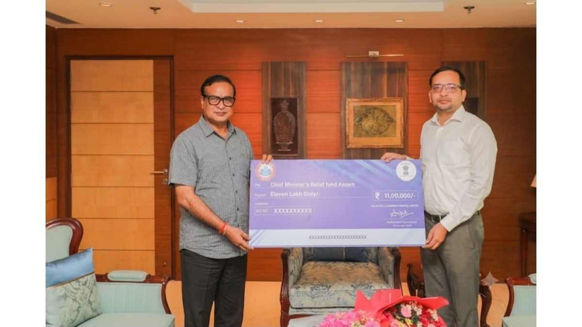 Ankit Bhati Sir and Rojgar With Ankit Extend Support to Assam Flood Victims, Relief Contribution Reaches Rs. 21.38 Lakh