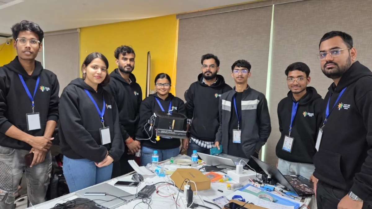 Invertis University HackBhoomi 2.0 में 1,400 Students, 100 Teams SIH के लिए Nominated