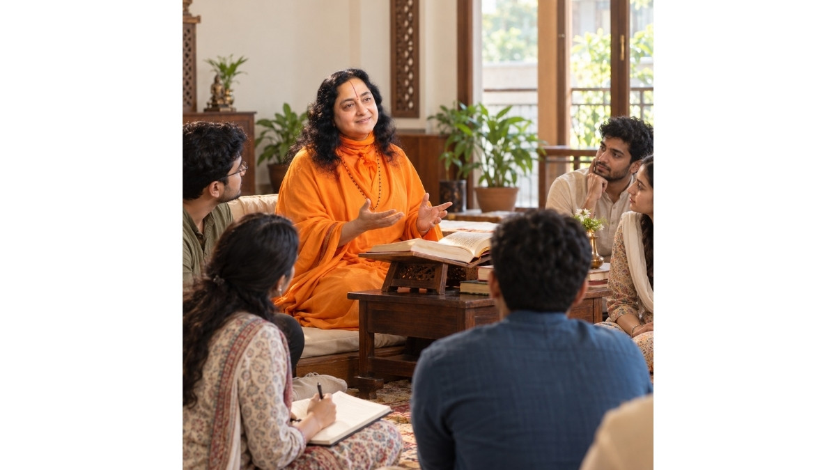 H.H. Raseshwari Devi Ji Works to Make the Ancient Wisdom of the Upanishads Accessible to Modern Seekers
