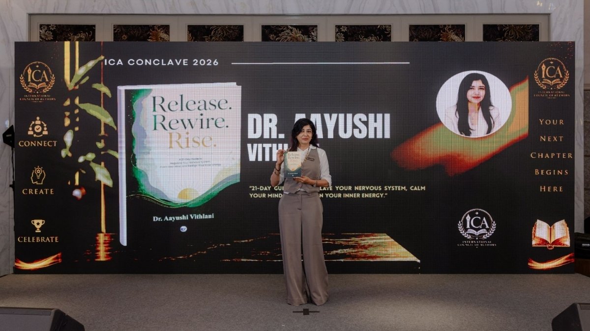 Dr. Aayushi Vithlani Unveils ‘Rewire, Rise’ at ICA Conclave 2026 in Goa